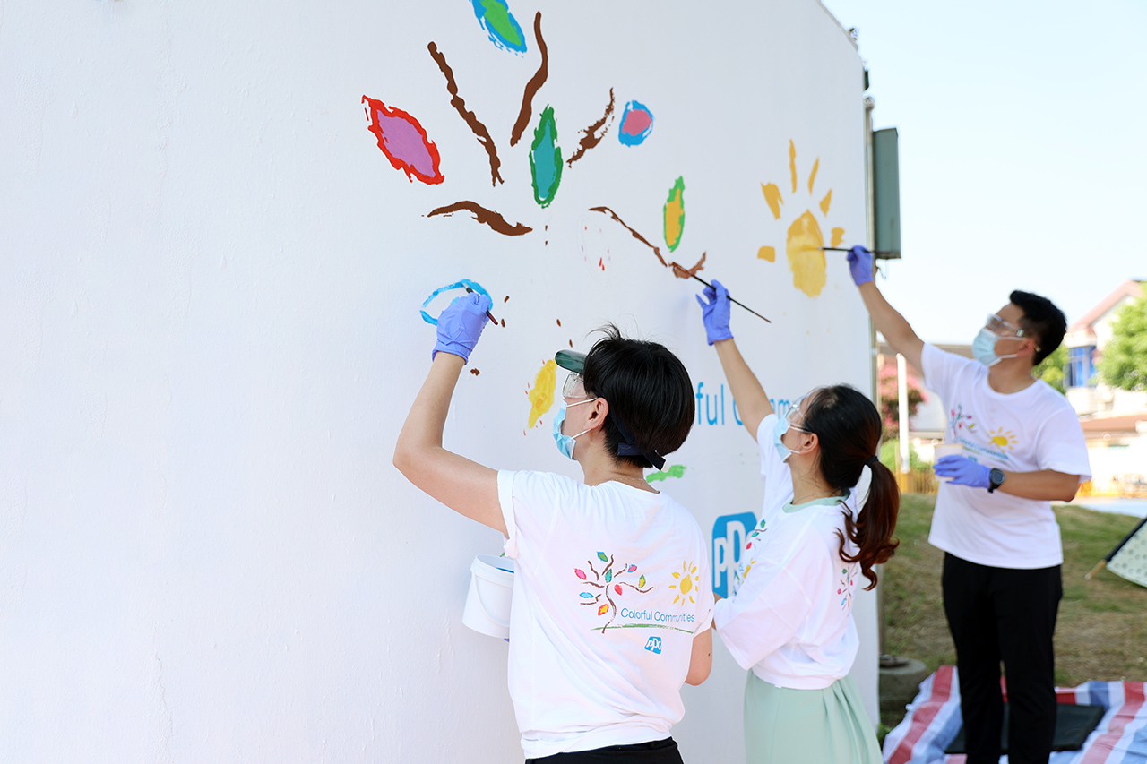 PPG“New Paint for a New Start”活动使张家港后塍幼儿园焕然一新-有解塑料观察