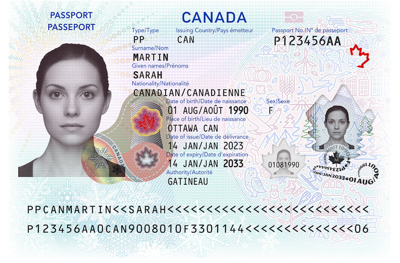 加拿大在护照中使用聚碳酸酯片，以提高安全性-有解塑料观察